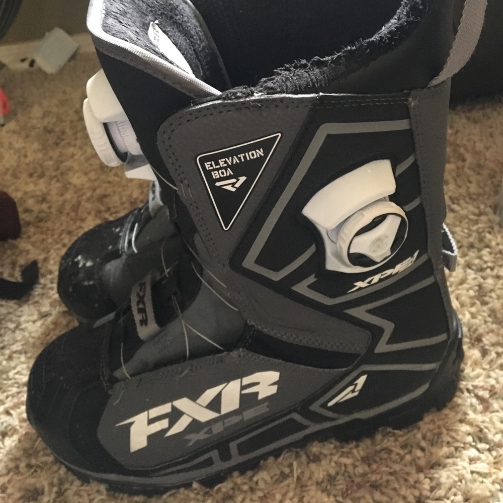FXR Snowmobiling boots